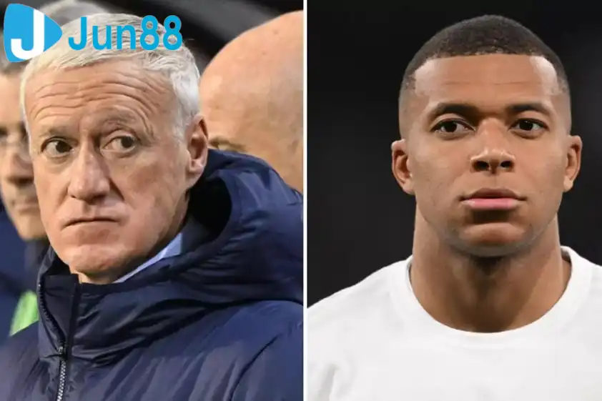 Didier Deschamps đã lên tiếng về chấn thương của Mbappe. Ảnh: Sportbible